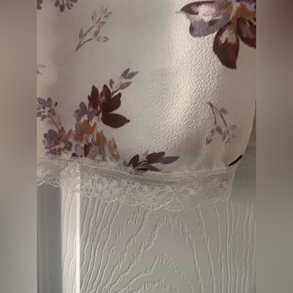 1.State Floral Lace Trim Cami Tank Top Size: M - Picture 8 of 8